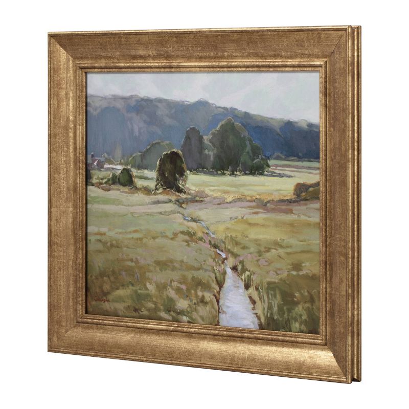 Summer Pasture Framed Wall Art - From Where - 