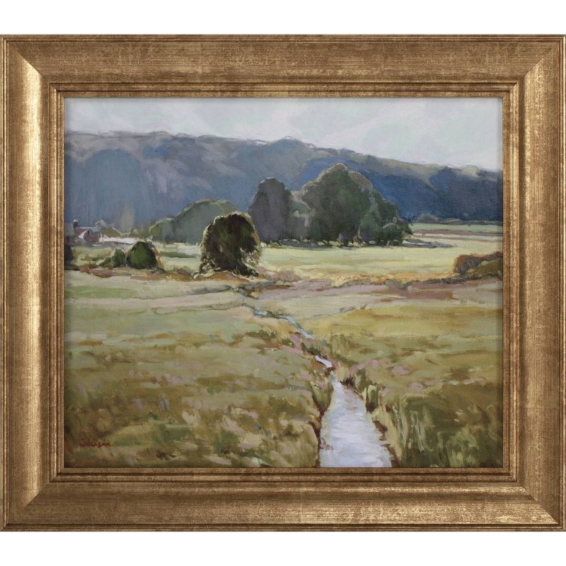 Summer Pasture Framed Wall Art - From Where - 