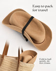 Summer Wide Brim Sun Hats for Women - From Where - 