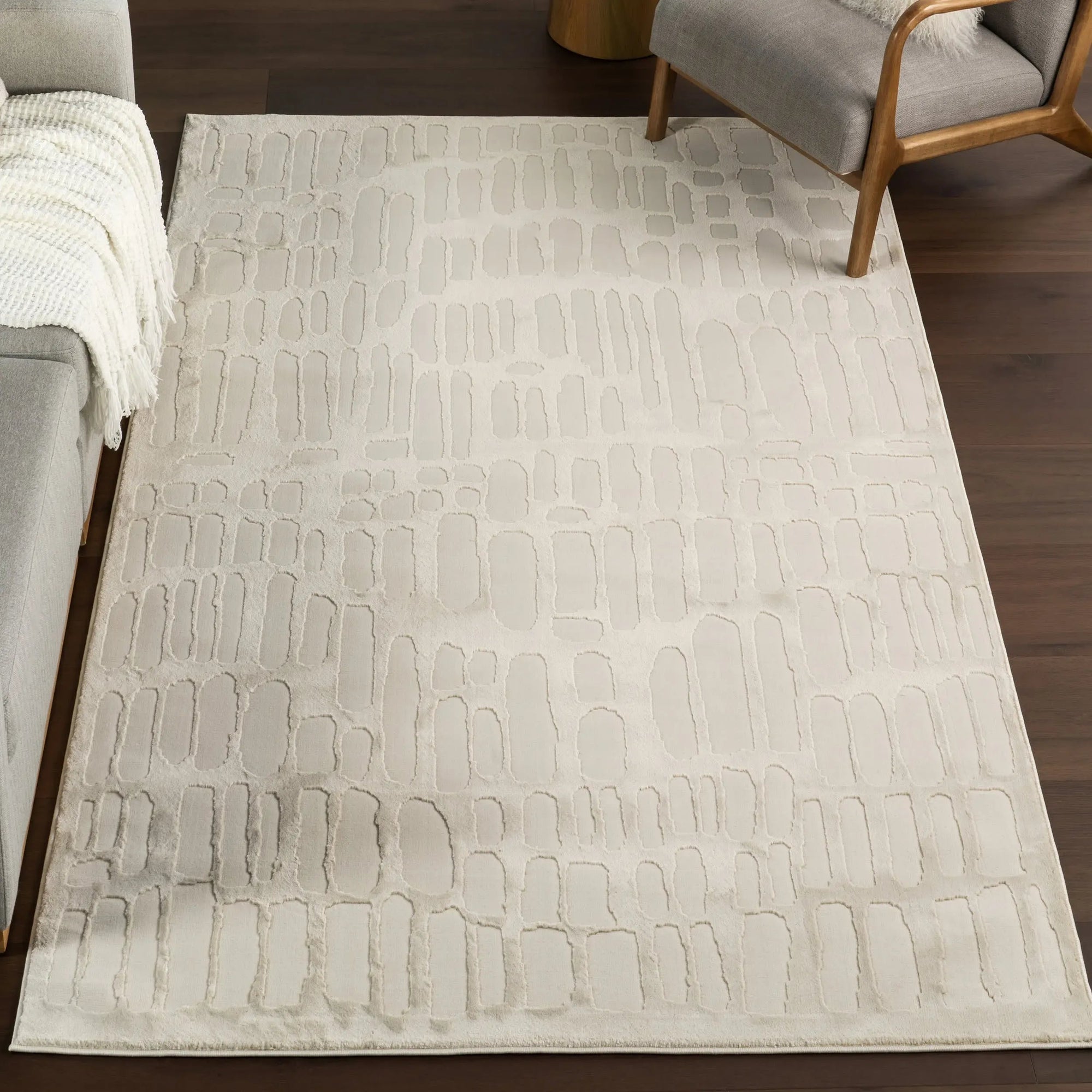 Summit Plush Textured Washable Rug - From Where Finds - 