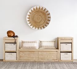 Sunny Woven Basket Wall Art - From Where - 