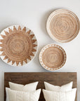 Sunny Woven Basket Wall Art (Set of 3) - From Where - 