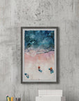 Sunshine at the Beach Painting Print - From Where - 