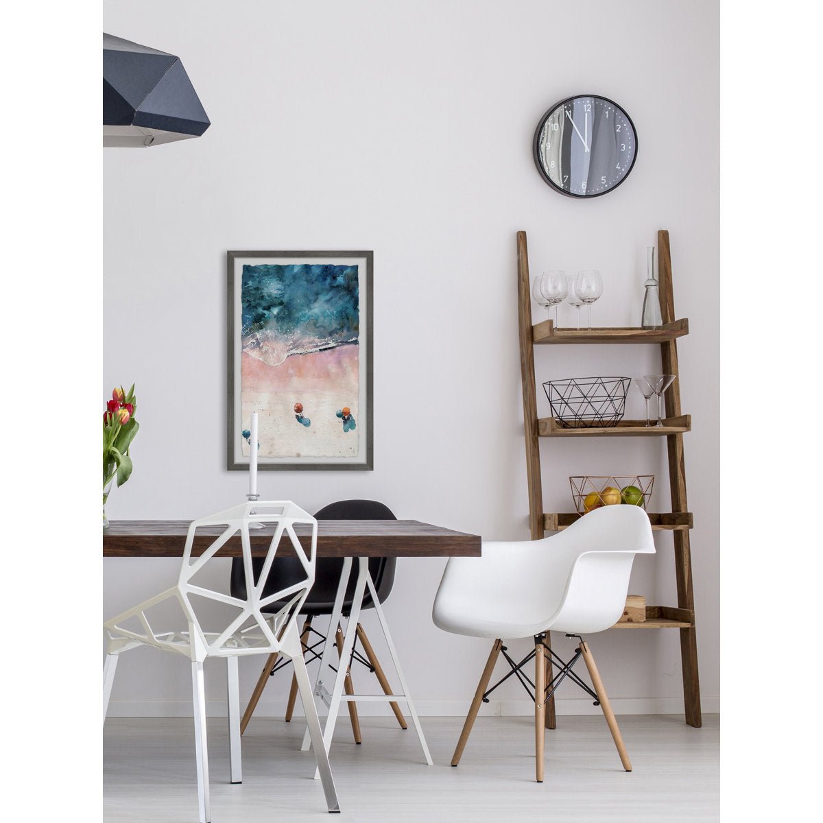 Sunshine at the Beach Painting Print - From Where - 