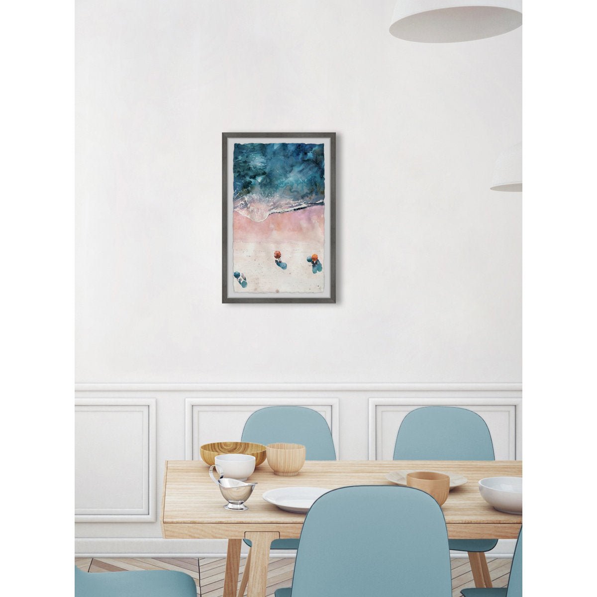 Sunshine at the Beach Painting Print - From Where - 
