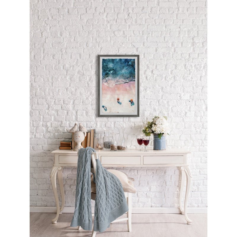 Sunshine at the Beach Painting Print - From Where - 