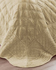 Supersoft Bedspread Set in Taupe - From Where - 