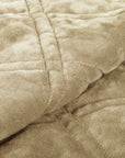 Supersoft Bedspread Set in Taupe - From Where - 