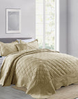 Supersoft Bedspread Set in Taupe - From Where - 