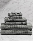 Supima® Waffle 6pc Bath Towel Bundle - From Where Finds - 