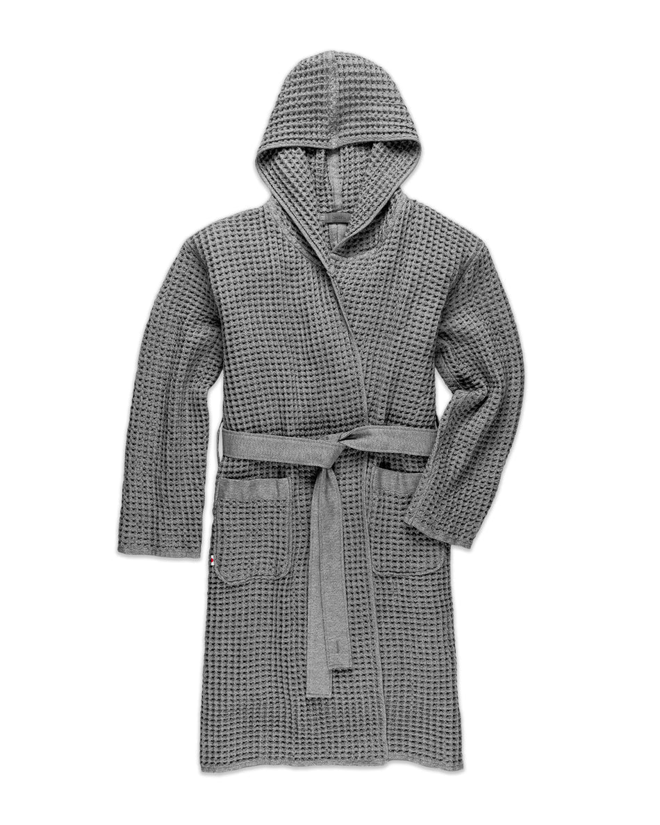 Supima® Waffle Bath Robe - From Where Finds - 