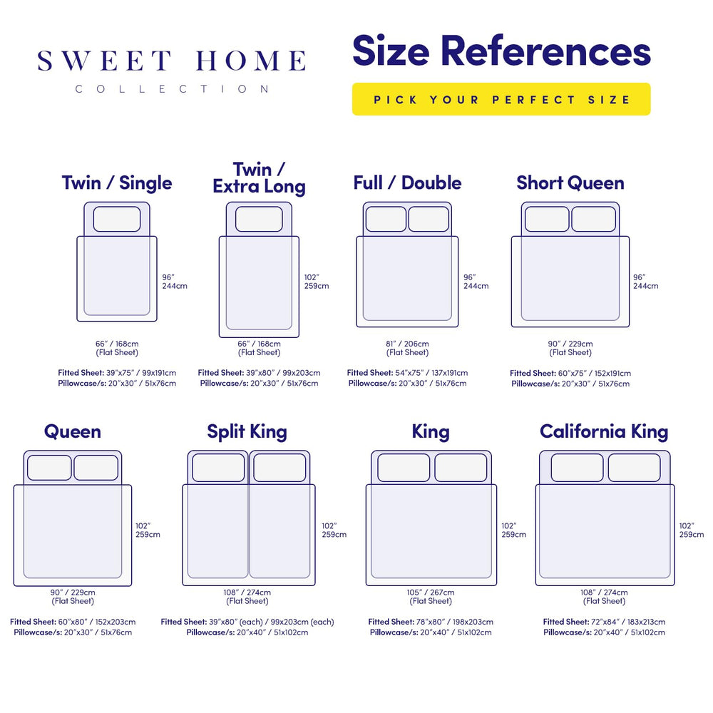 Supreme Soft Twin Sheets Set - From Where Finds - 
