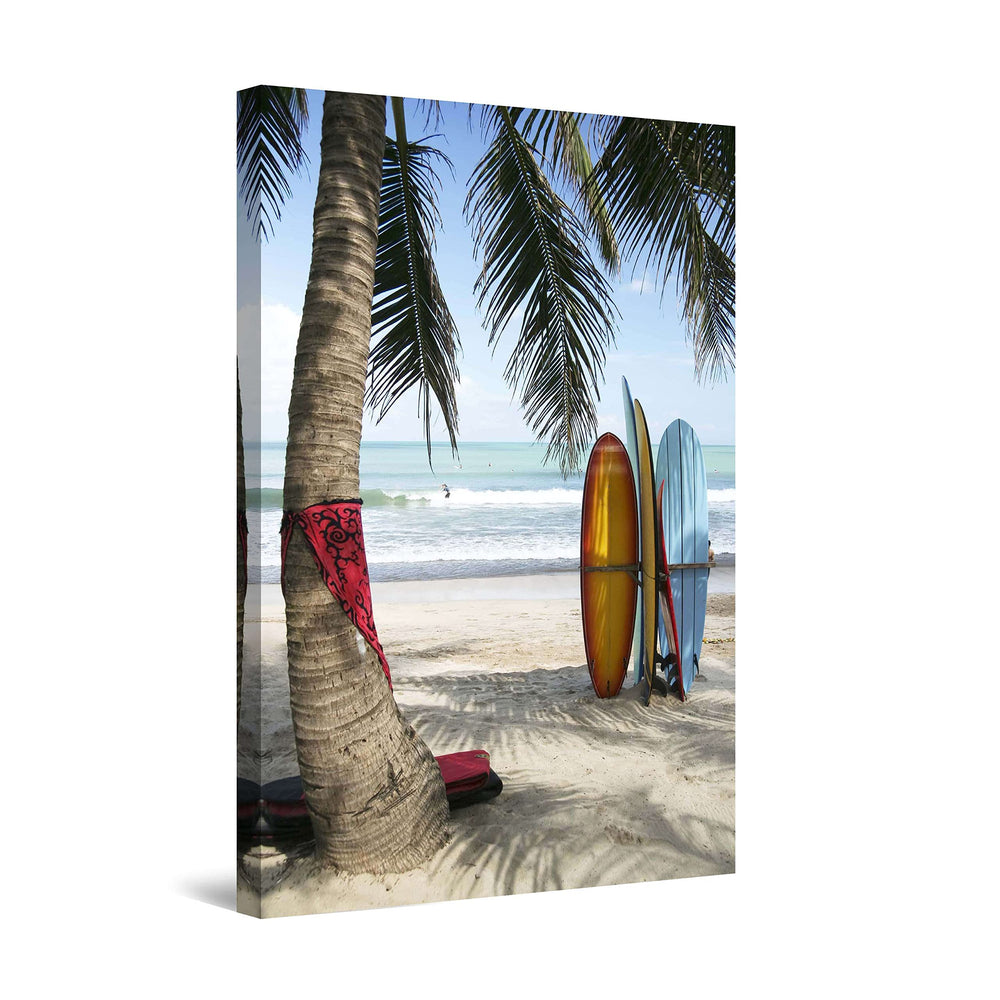 Surfing Boards Canvas Artwork - From Where - 