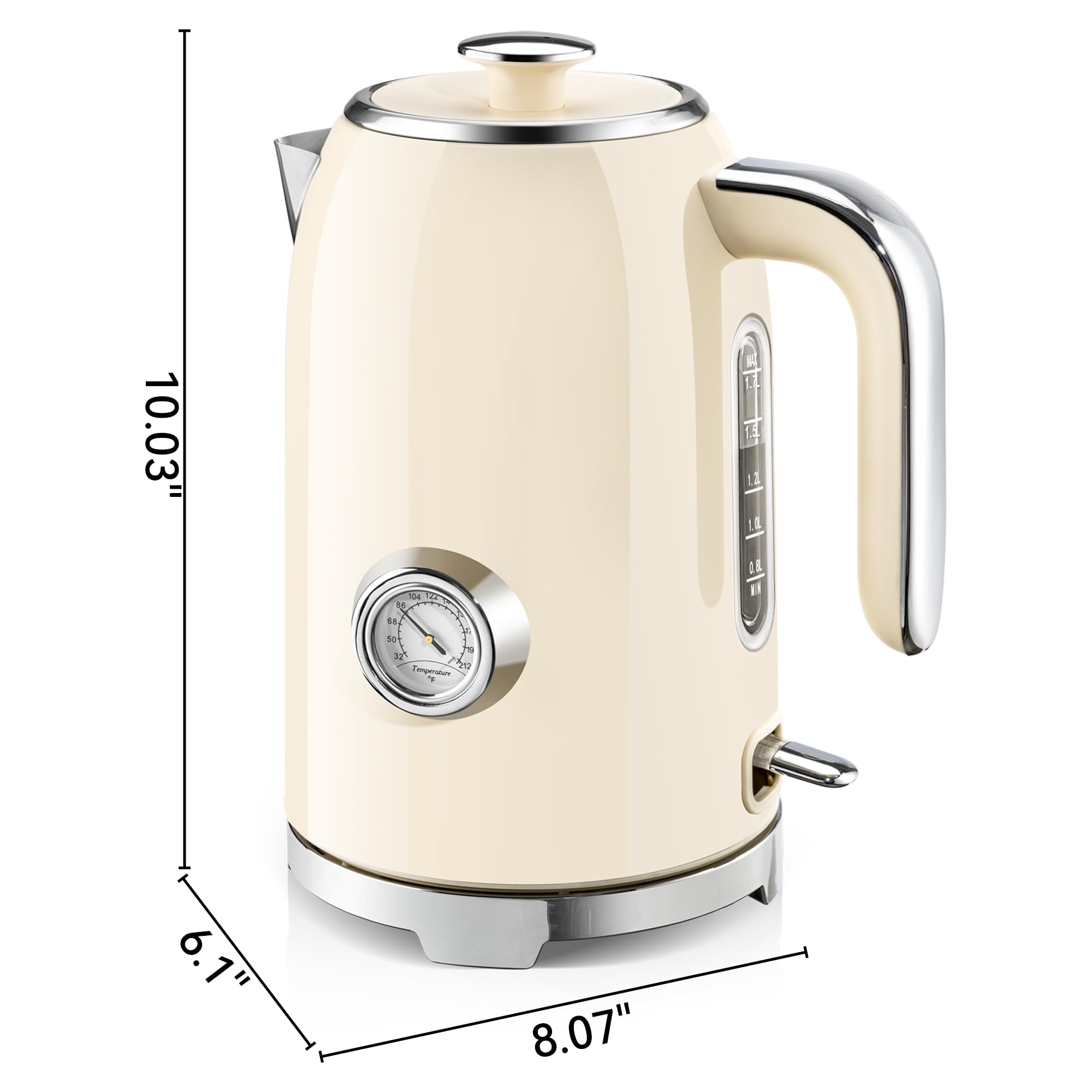 SUSTEAS 57oz Electric Kettle - From Where - 