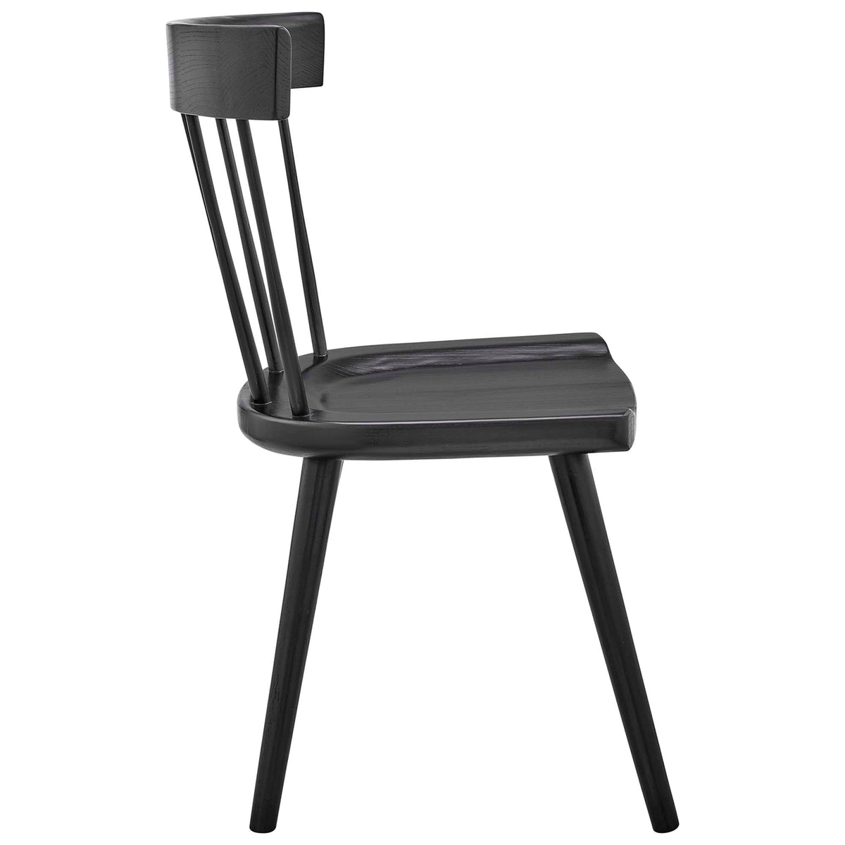 Sutter Wood Dining Side Chair - From Where Finds - 
