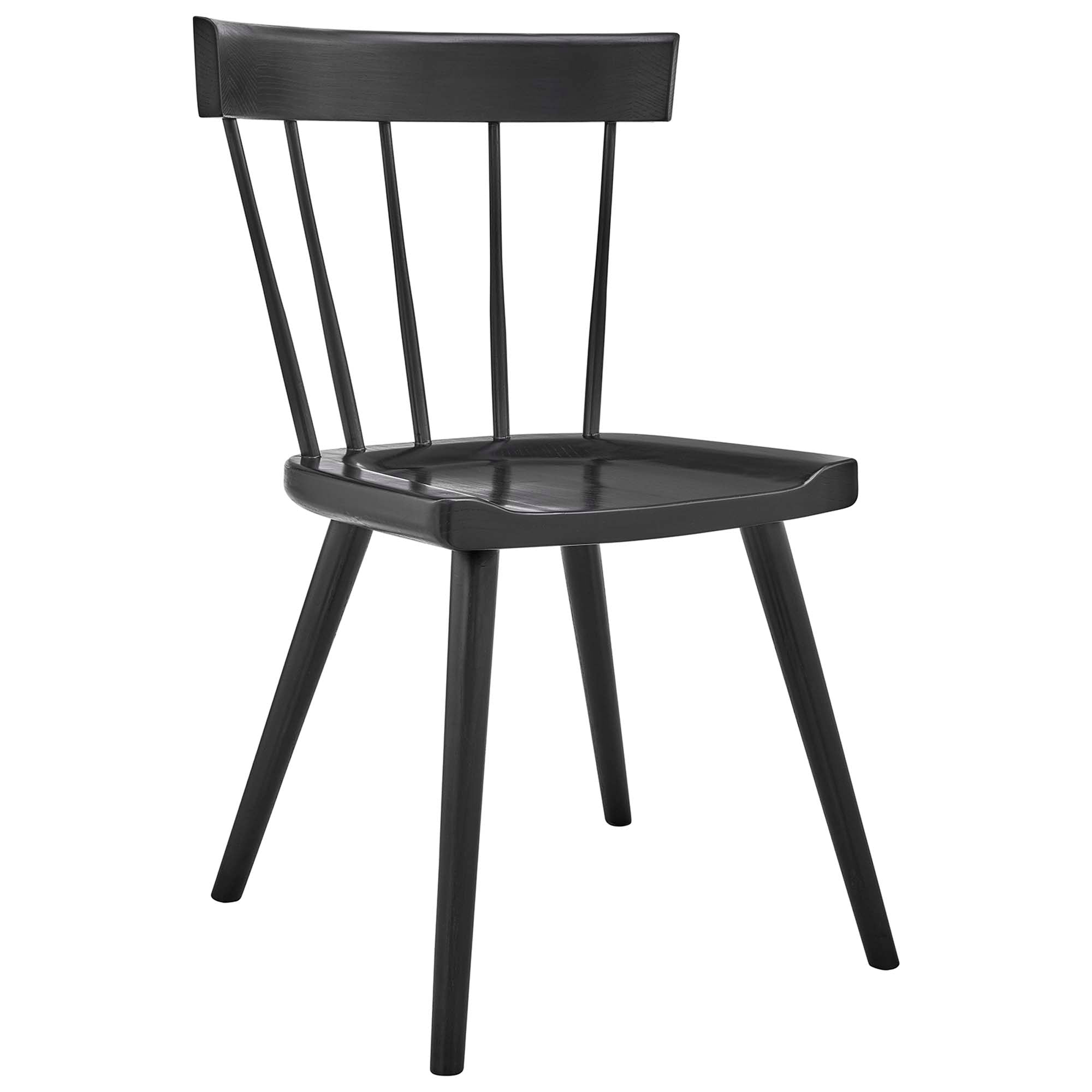 Sutter Wood Dining Side Chair - From Where Finds - 