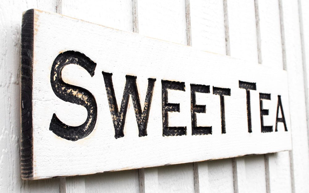Sweet Tea Horizontal Sign - From Where - 