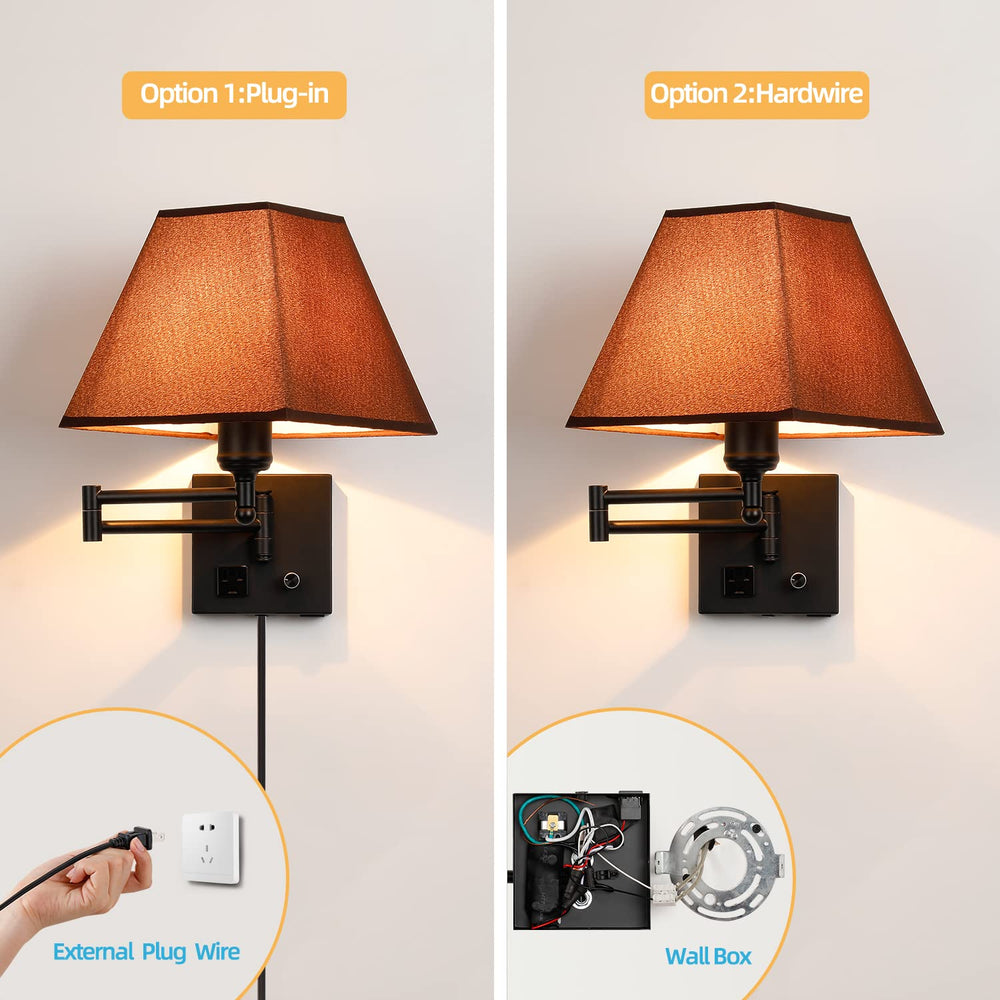 Swing Arm Wall Lamp - From Where - 