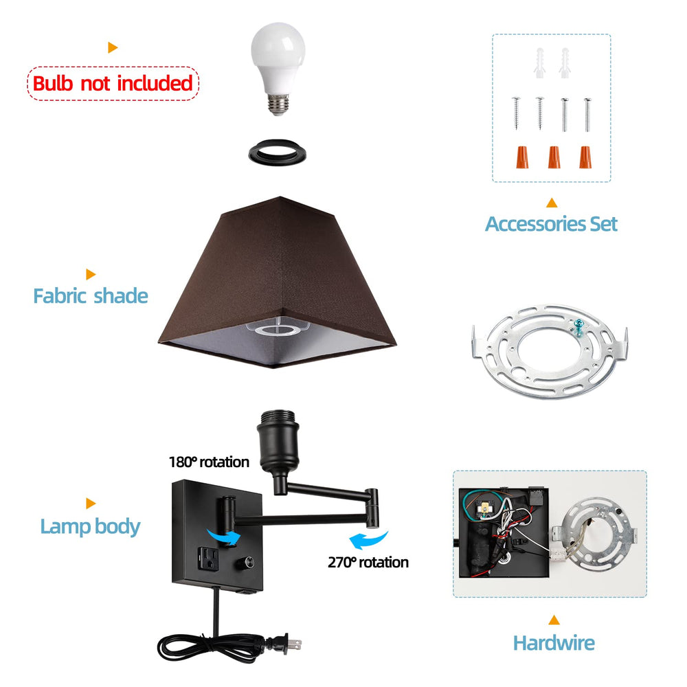 Swing Arm Wall Lamp - From Where - 