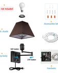 Swing Arm Wall Lamp - From Where - 