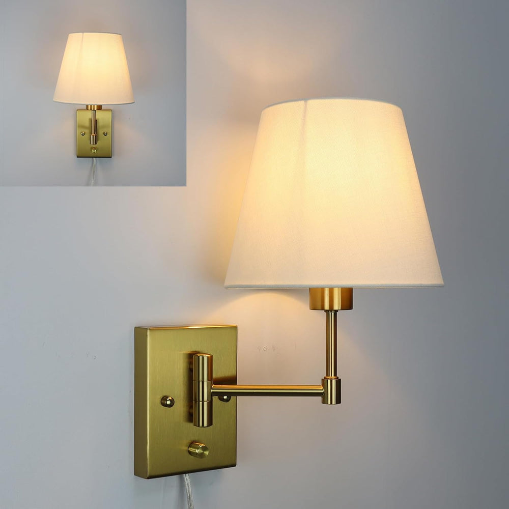 Swing Arm Wall Lamp (Set of 2) - From Where Finds -