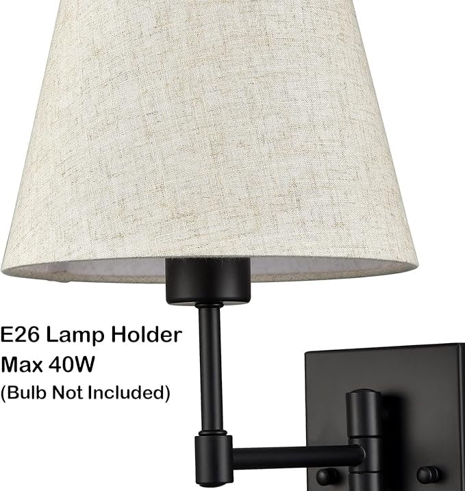Swing Arm Wall Lamp (Set of 2) - From Where Finds -