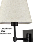 Swing Arm Wall Lamp (Set of 2) - From Where Finds -