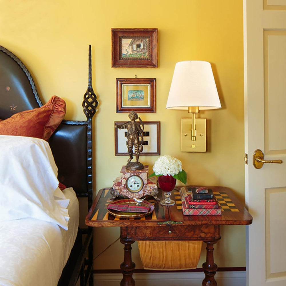 Swing Arm Wall Lamp (Set of 2) - From Where Finds -