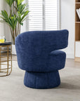 Swivel Cuddle Barrel Accent Chairs - From Where - 