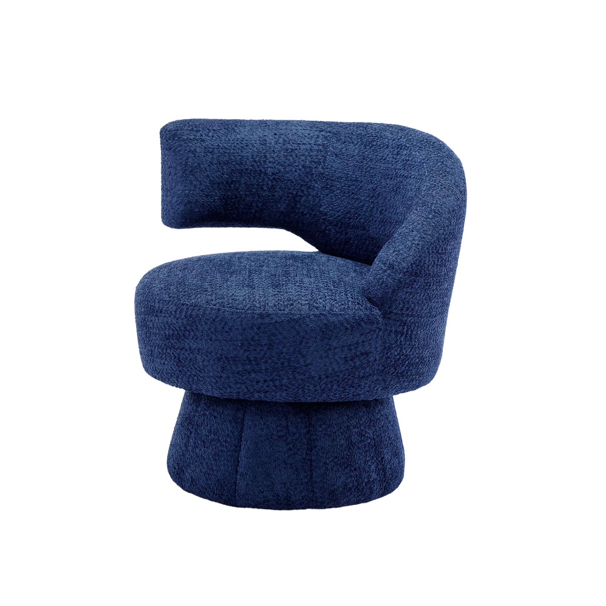 Swivel Cuddle Barrel Accent Chairs - From Where - 