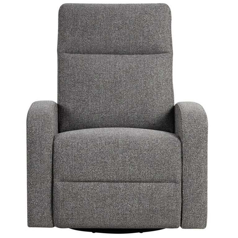 Swivel Glider Recliner in Gray - From Where - 