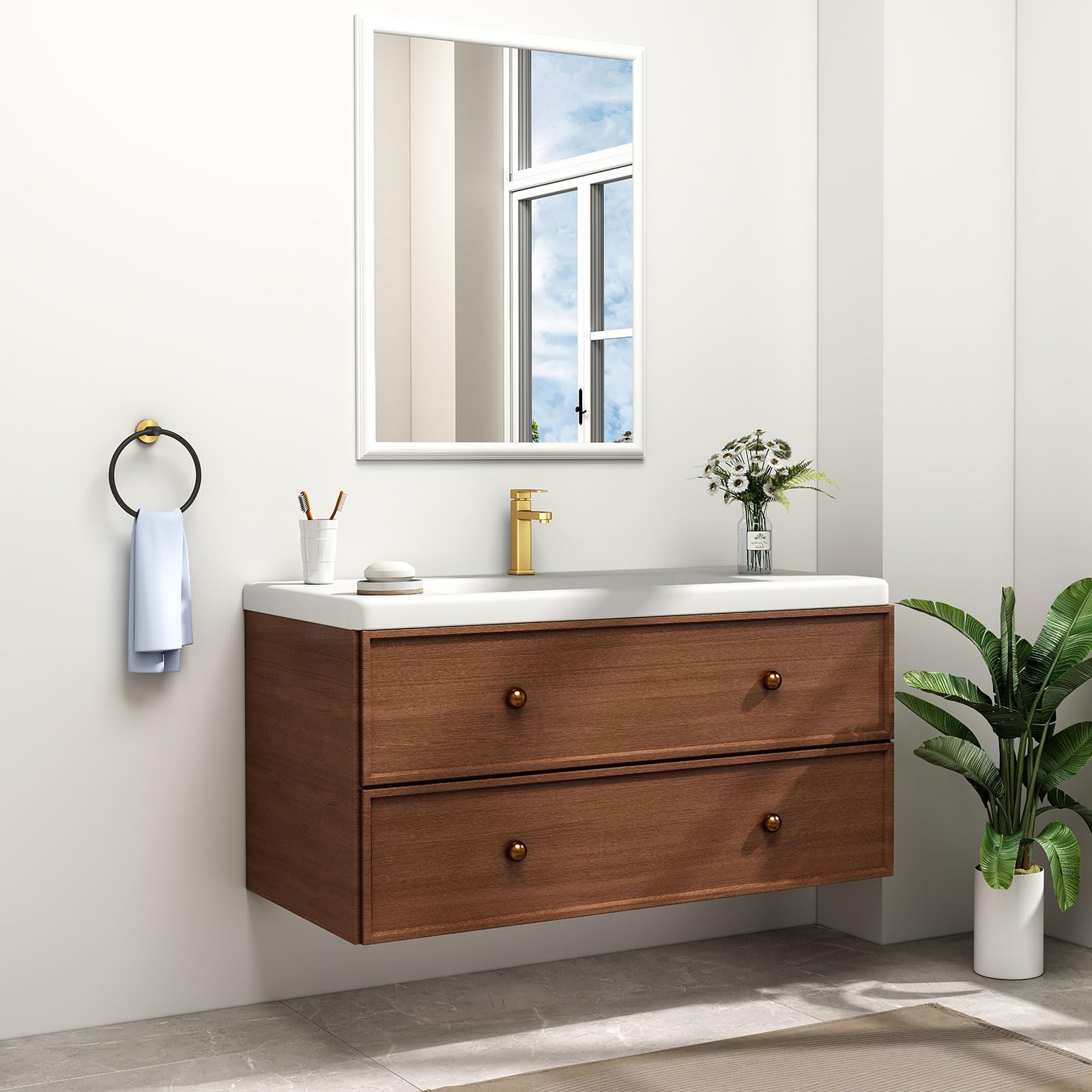 Swivel Hand Towel Ring - From Where - 