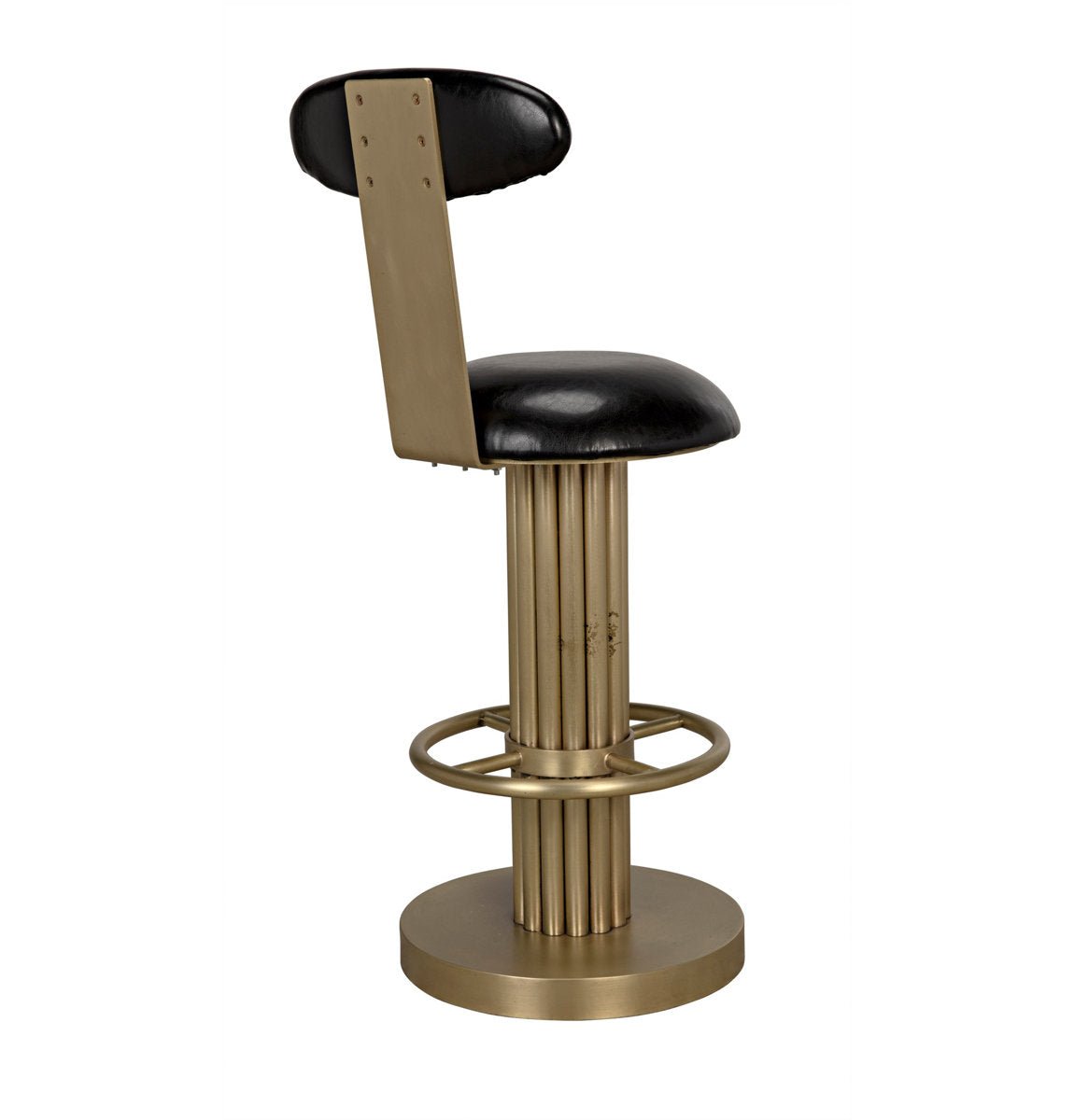 Swivel Upholstered Counter Stool - From Where - 
