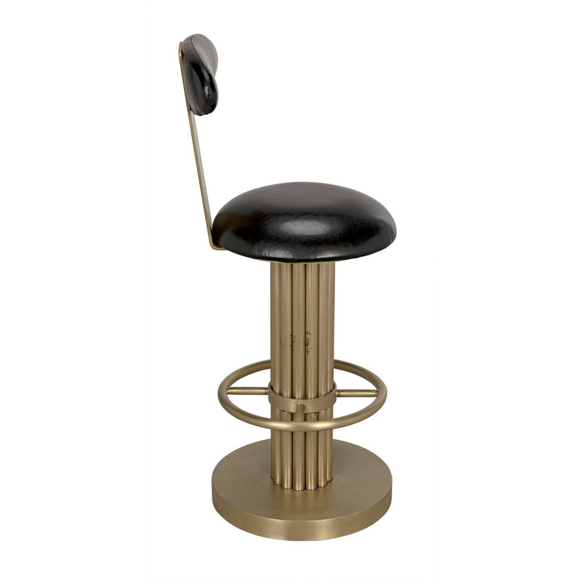 Swivel Upholstered Counter Stool - From Where - 