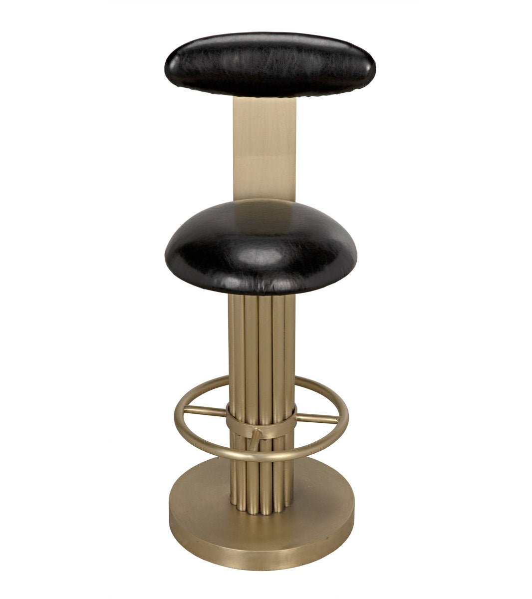 Swivel Upholstered Counter Stool - From Where - 
