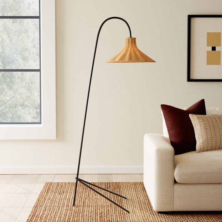 Sylvia Iron Floor Lamp - From Where - 