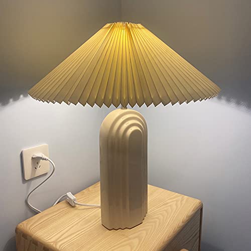 Table Lamp with TC Fabric Lampshade - From Where - 