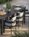 Tahoe 9 - Piece Aluminum Outdoor Dining Set - From Where Finds - 