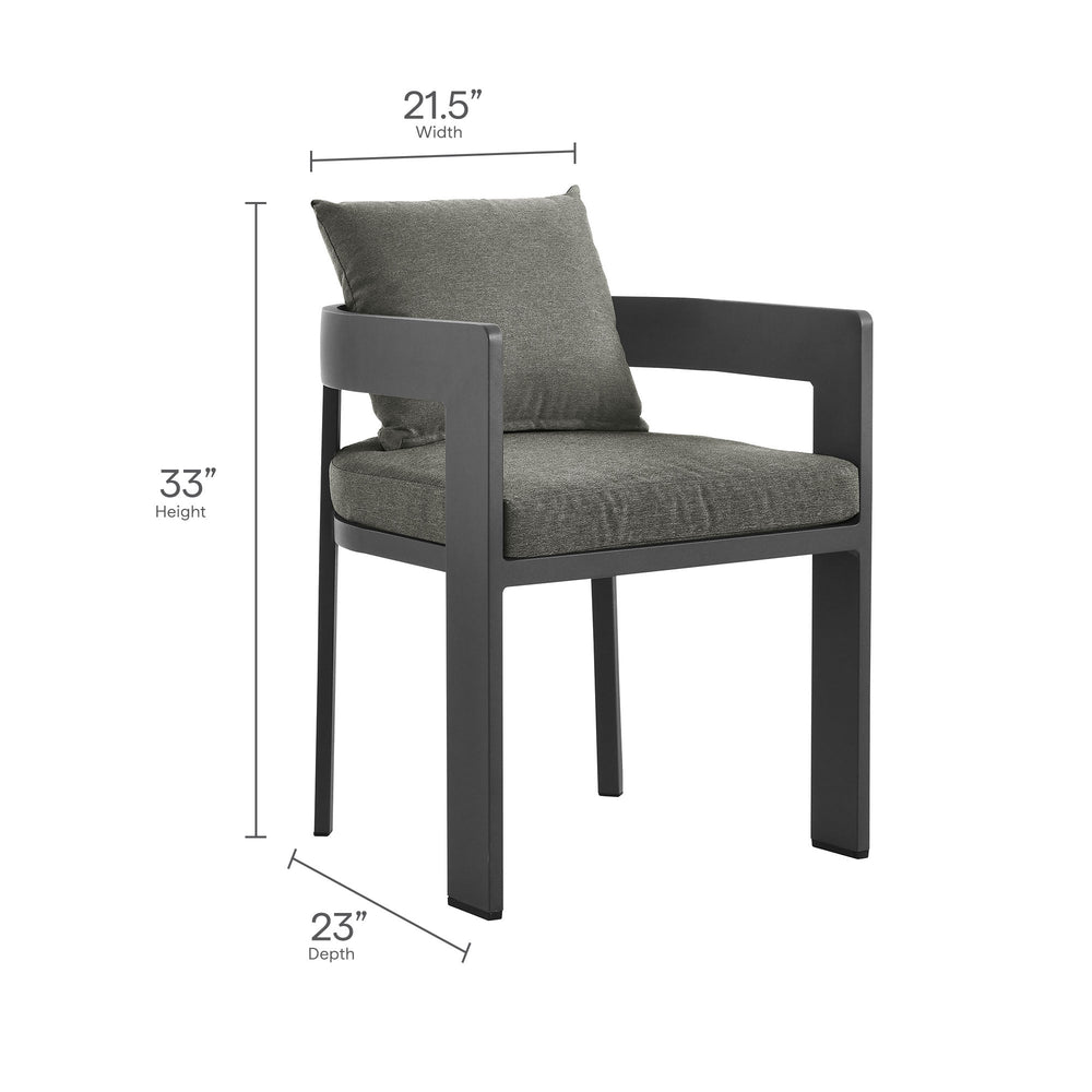 Tahoe 9 - Piece Aluminum Outdoor Dining Set - From Where Finds - 