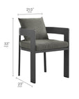Tahoe 9 - Piece Aluminum Outdoor Dining Set - From Where Finds - 