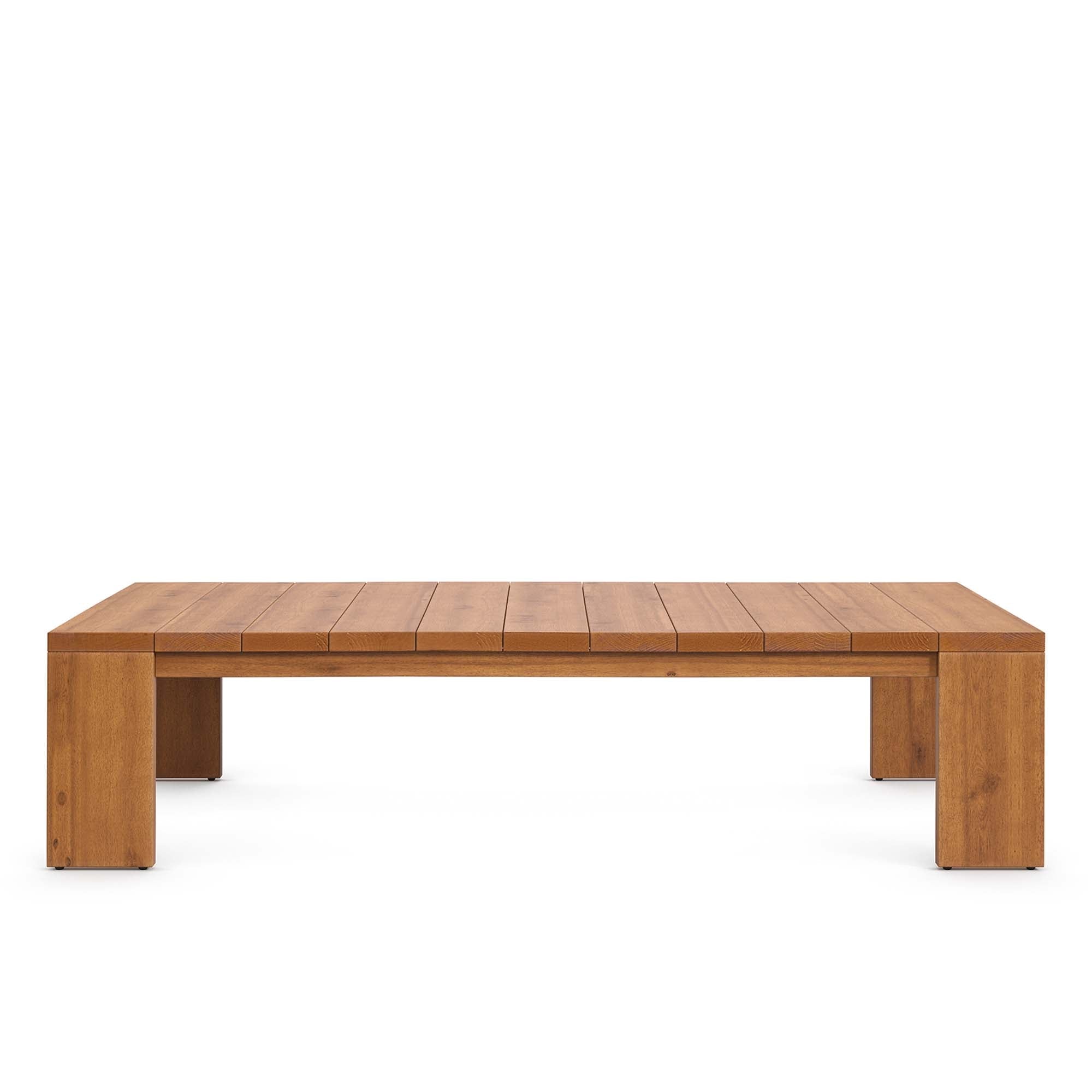 Tahoe Outdoor Patio Acacia Wood Coffee Table - From Where Finds - 