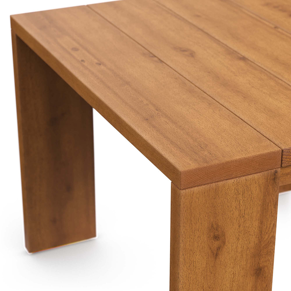 Tahoe Outdoor Patio Acacia Wood Side Table - From Where Finds - 