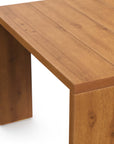 Tahoe Outdoor Patio Acacia Wood Side Table - From Where Finds - 