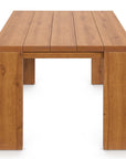 Tahoe Outdoor Patio Acacia Wood Side Table - From Where Finds - 