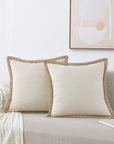 Tailored Edges Pillow Covers - From Where - 