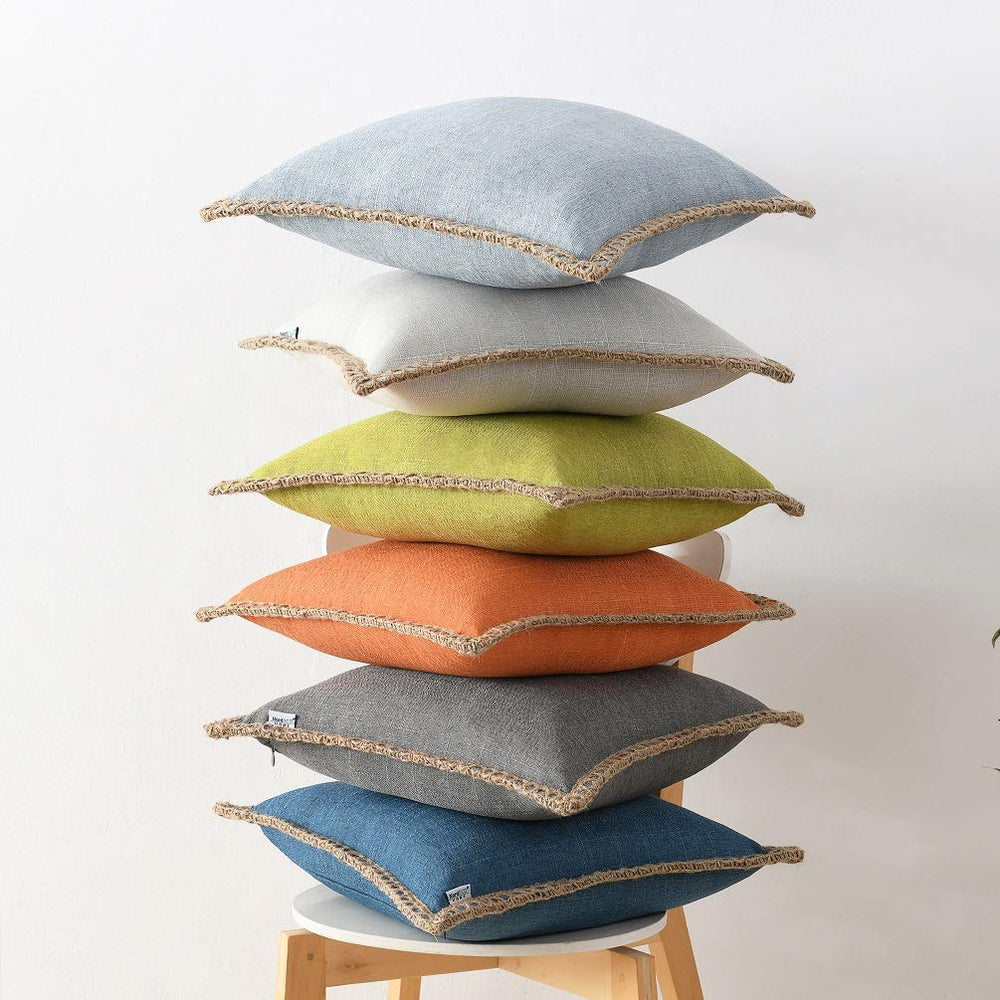 Tailored Edges Pillow Covers - From Where - 
