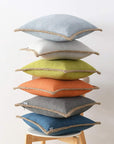 Tailored Edges Pillow Covers - From Where - 