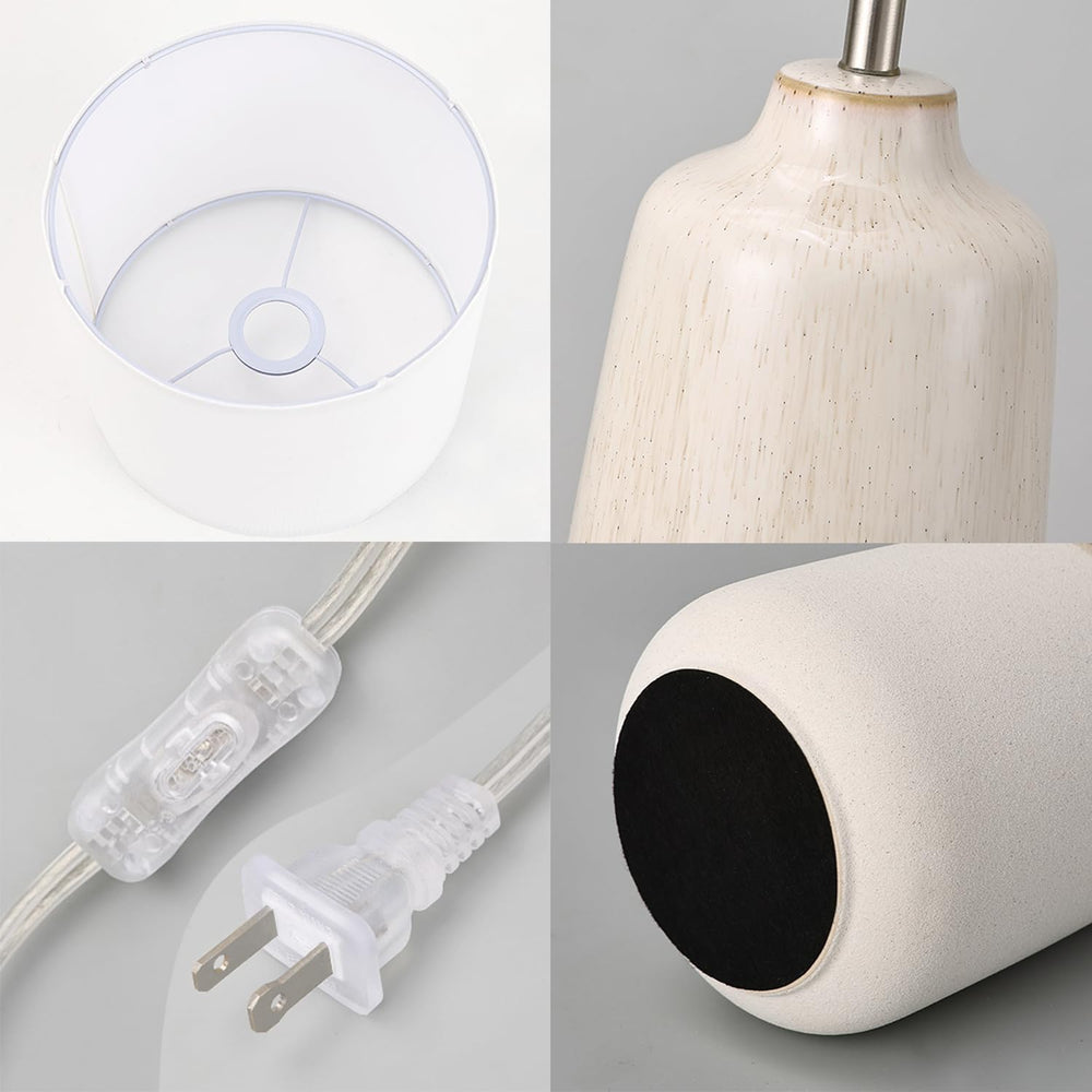 Tall Ceramic Table Lamp (Set of 2) - From Where - 