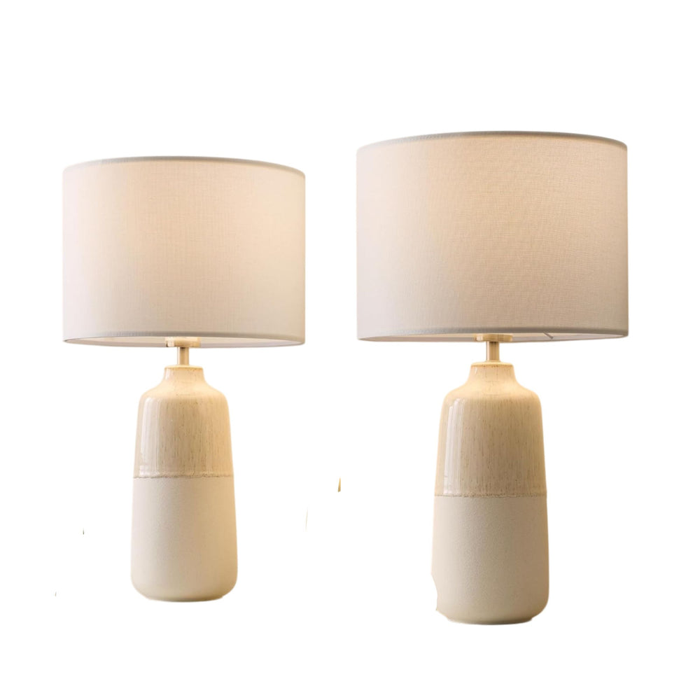 Tall Ceramic Table Lamp (Set of 2) - From Where - 