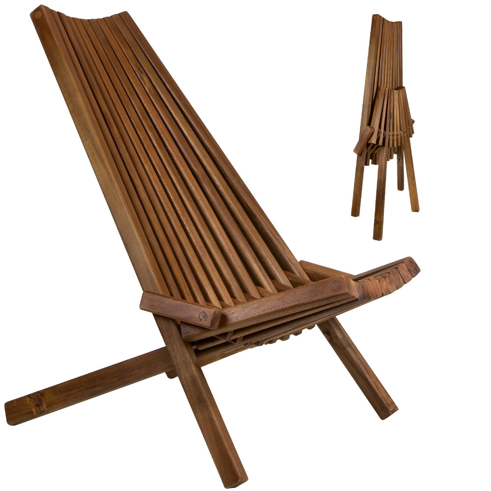 Tamarack Folding Wooden Outdoor Chair - From Where - 